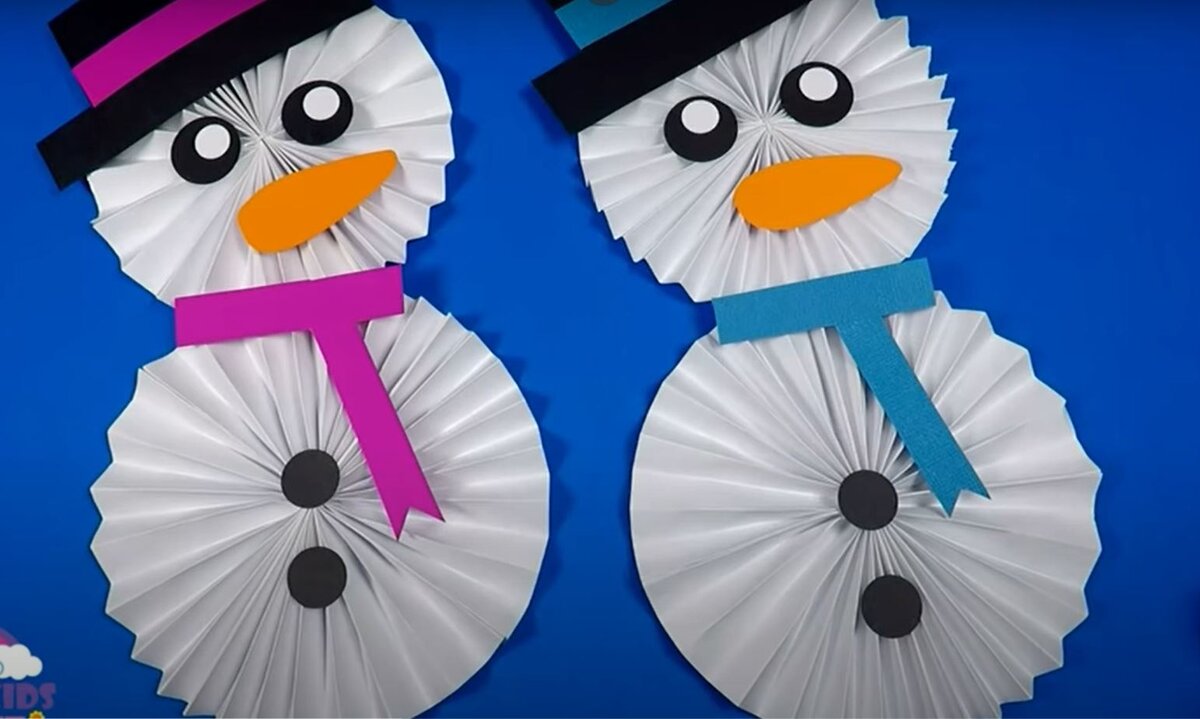 Поделка снеговик своими руками для детского сада