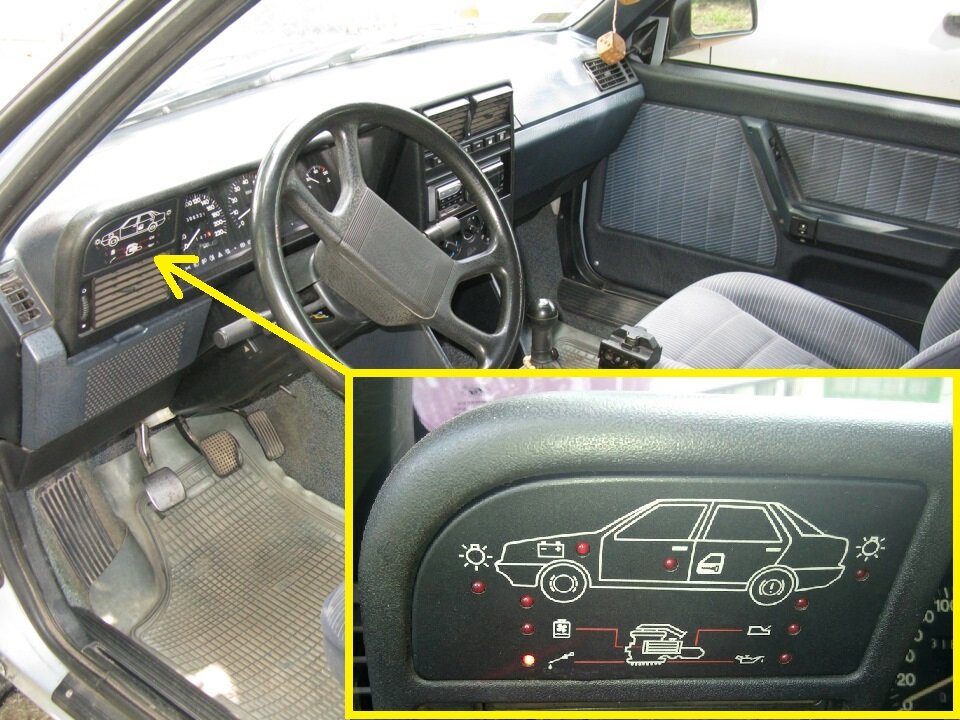 Fiat Croma 1985 г.: даже не заглядывая в инструкцию все понятно (иллюстрация с сайта avito.ru)