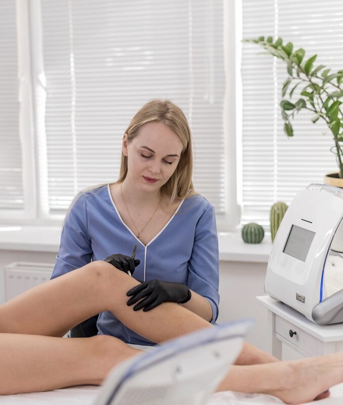 Так выглядит  электроэпиляция в нашей студии сейчас 