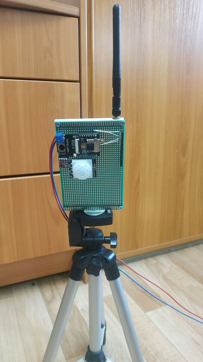 Система фото-наблюдения на ESP32-CAM с управлением через мессенджер ...