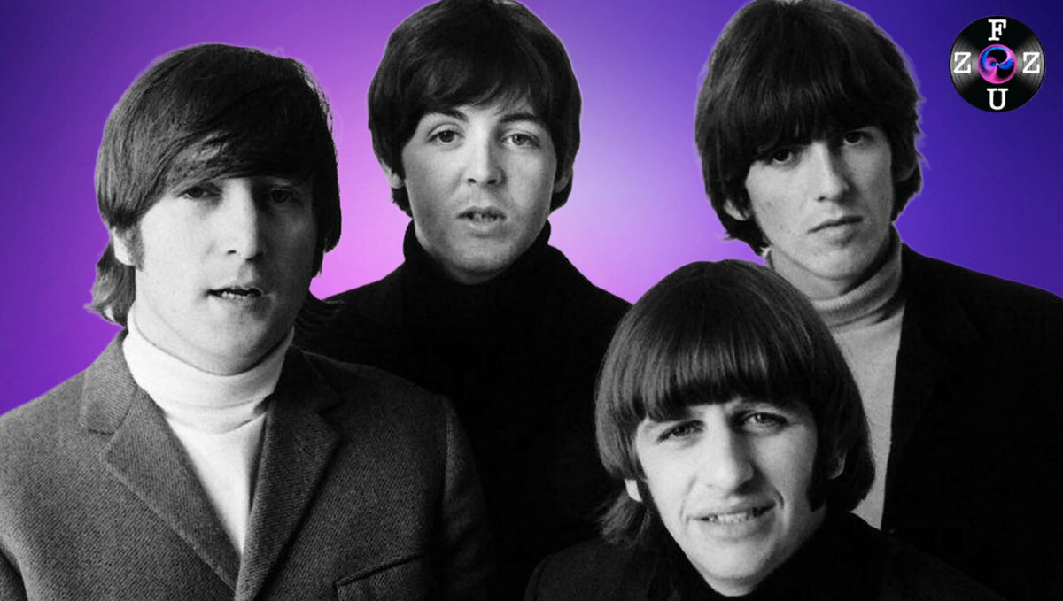 The Beatles в шарфах