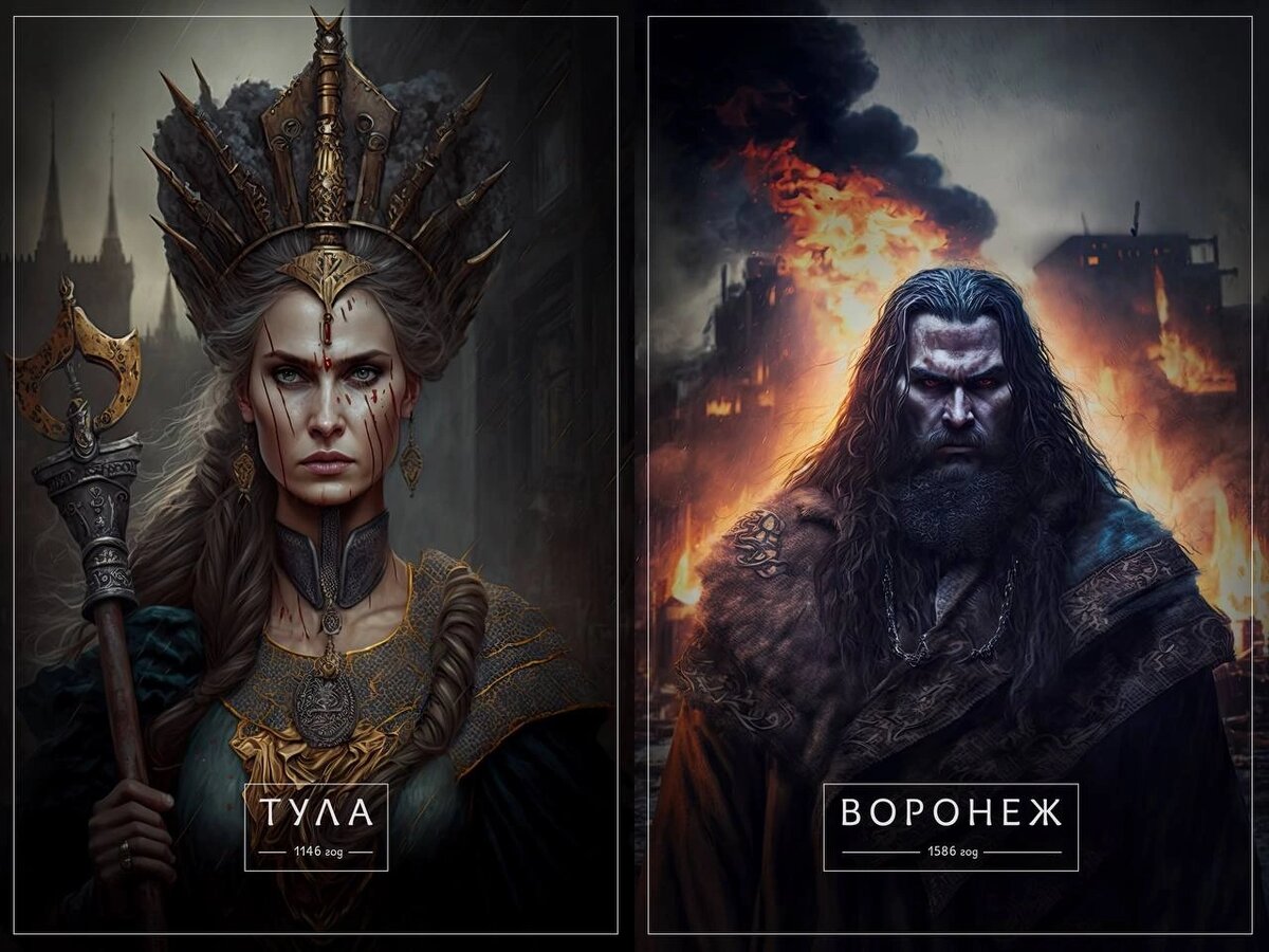 Нейросеть создала портреты городов России. С портретом Воронежа не согласна. Фото взяты со страницы ВК писателя С.Лукьяненко