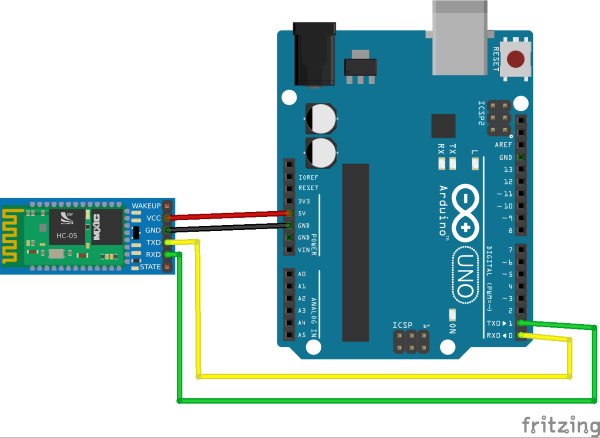 Схема подключения Bluetooth модуля