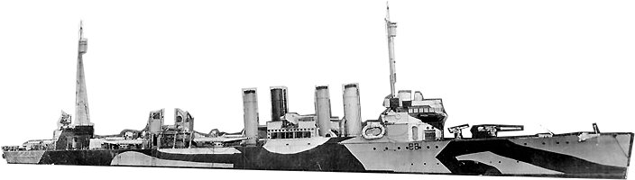 Эсминец класса "Колдуэл", из свободных