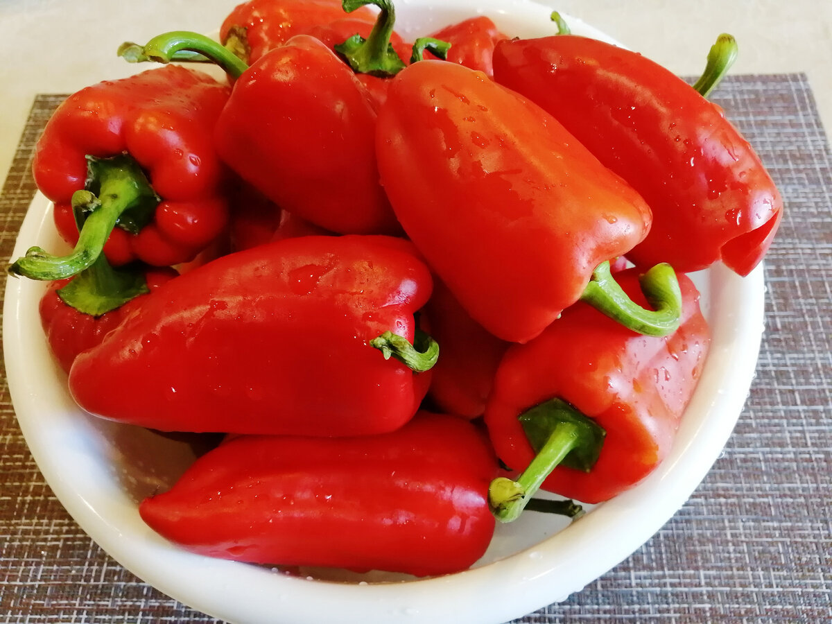 Маринованный болгарский перец без стерилизации - пошаговый рецепт с фото