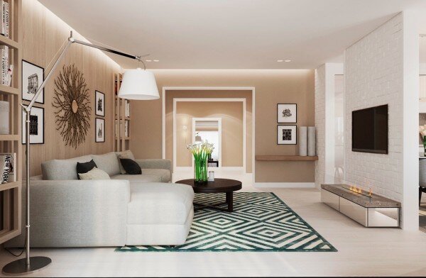 Его тепло и натуральные материалы, в том числе дерево и камень, отражают идею уюта и комфорта.