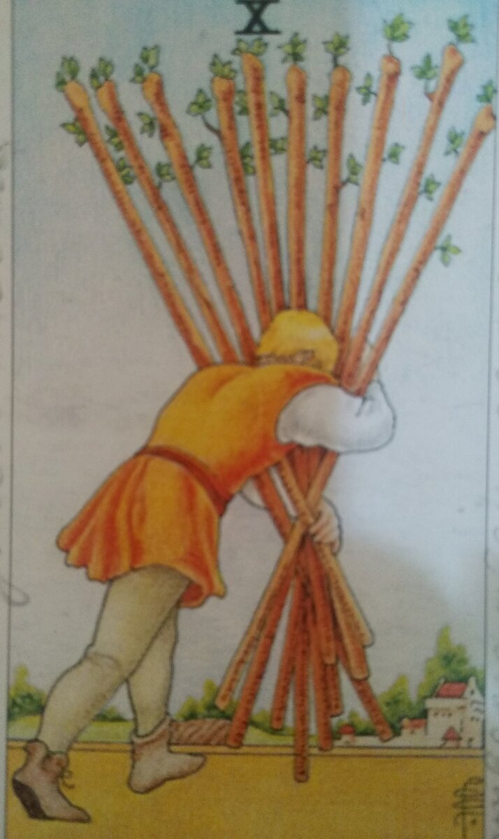 10 жезлов работа. 10 жезлов работа. 10 жезлов работа. Десятка жезлов таро уэйта. 10 жезлов работа.