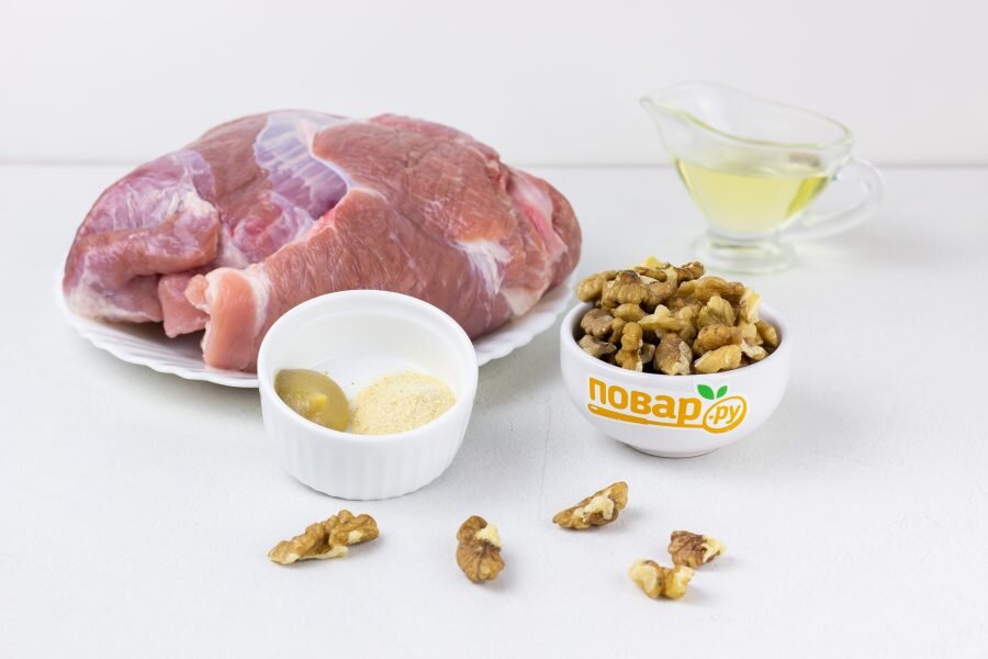 Подготовьте все основные ингредиенты. 