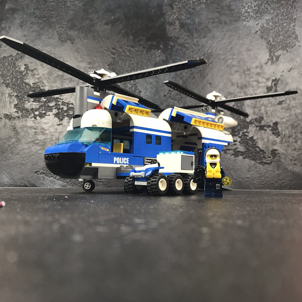 LEGO 4439 | POLICE HEAVY LIFT COPTER | Грузовой вертолет | Lego Play Room |  Дзен