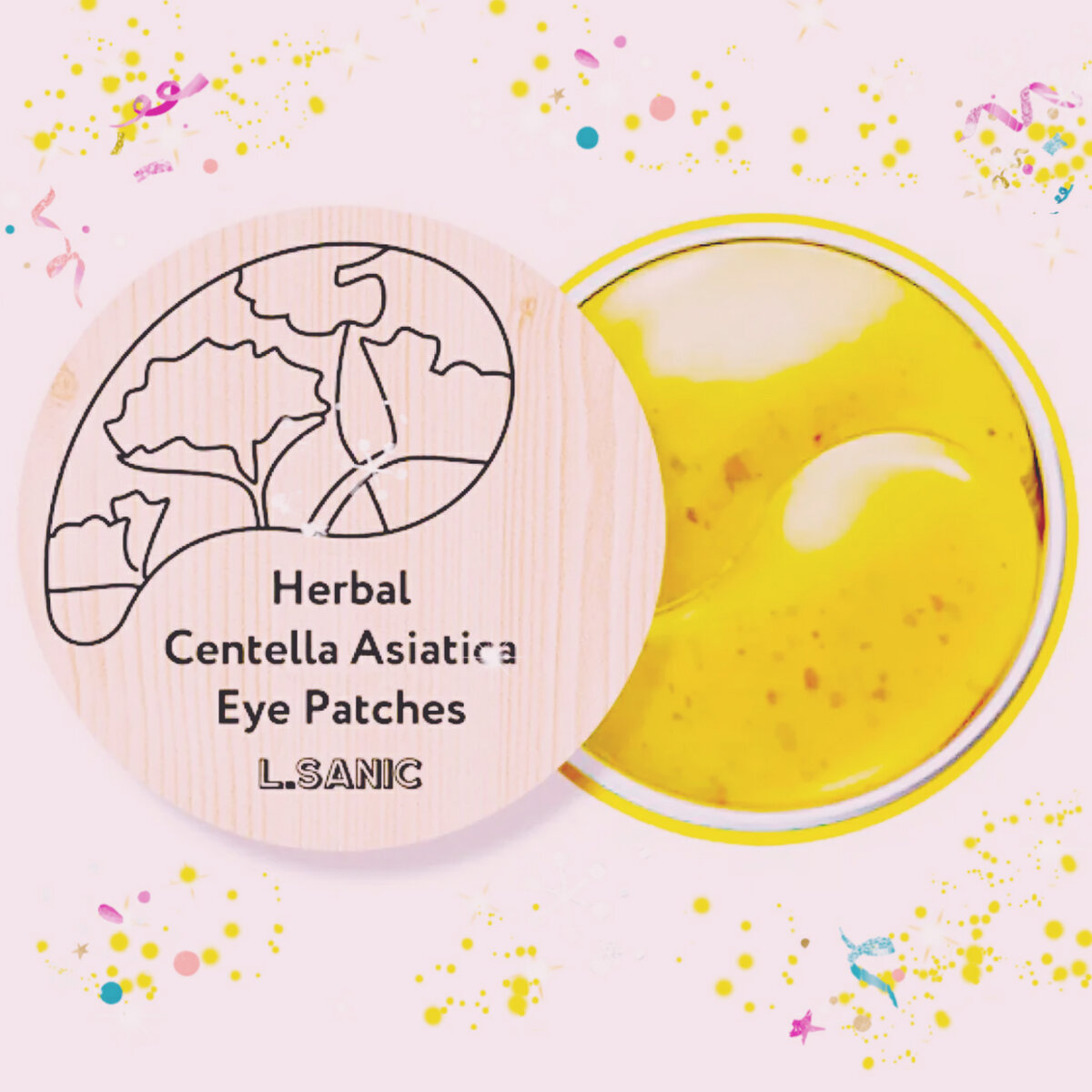 'Sanic Herbal Centella Asiatica Hydrogel Eye Patches