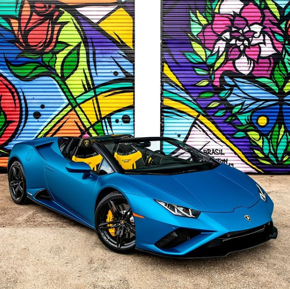 Huracán EVO RWD Spyder instagram.com/lamborghini/?hl=ru