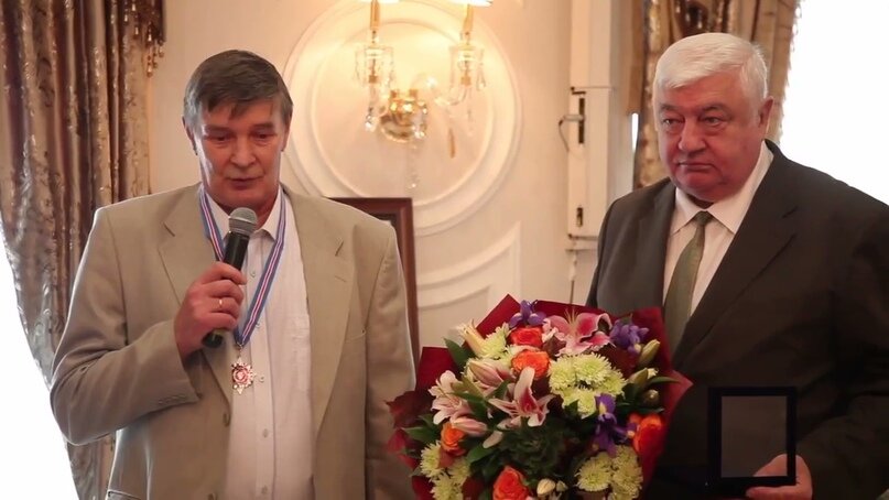 Орден Платонова вручен олимпийскому чемпиону, двукратному чемпиону мира,чемпиону Европы,заслуженному мастеру спорта Владимиру Дорохову.