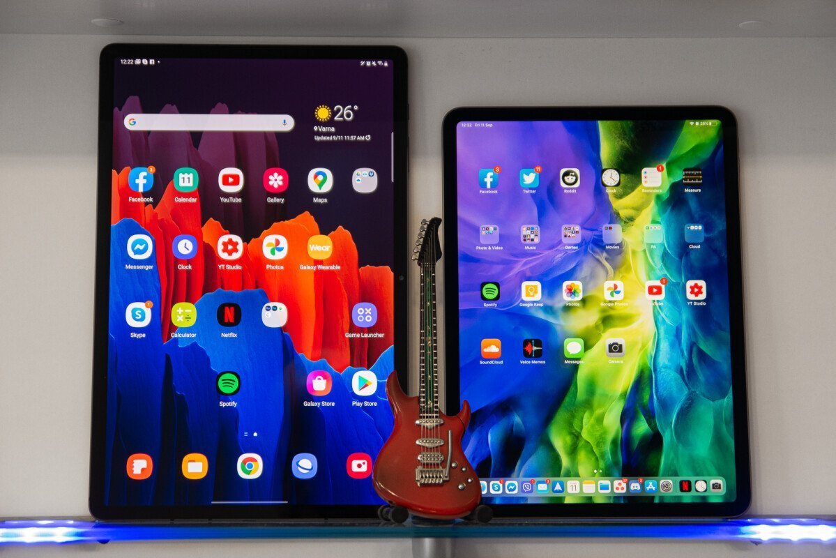 Сравнение Samsung Galaxy Tab S7 и Apple iPad Pro