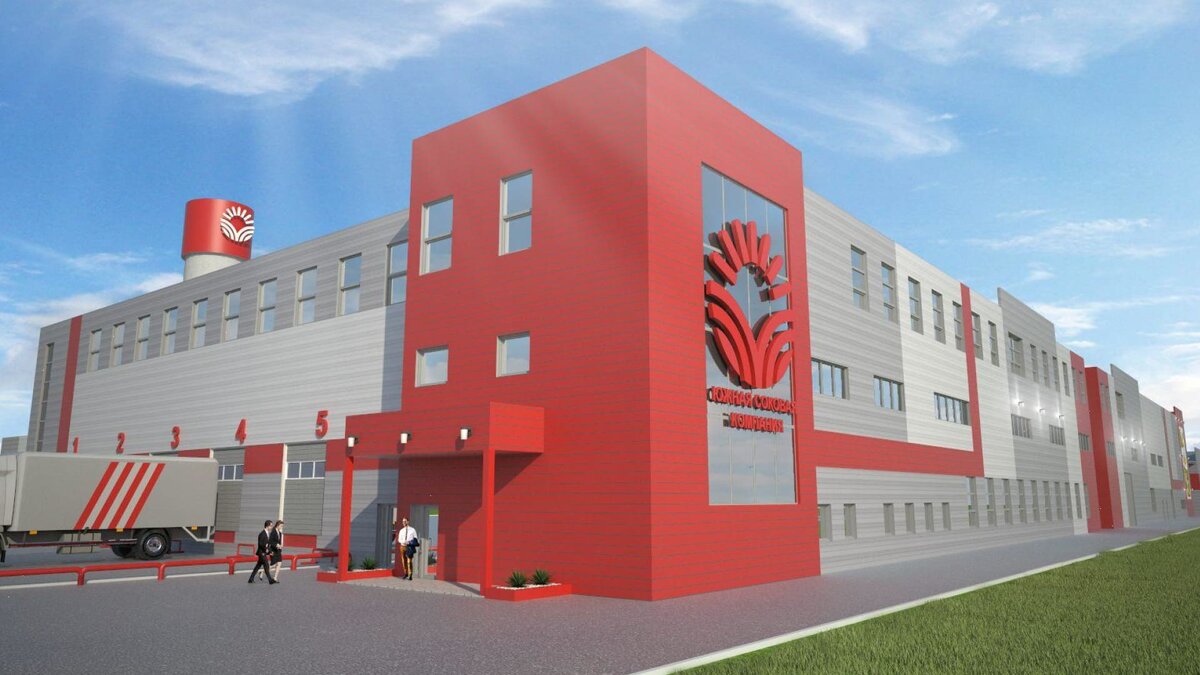 Проект компании Бау Микс для Южной Соковой Компании, Краснодарский край.