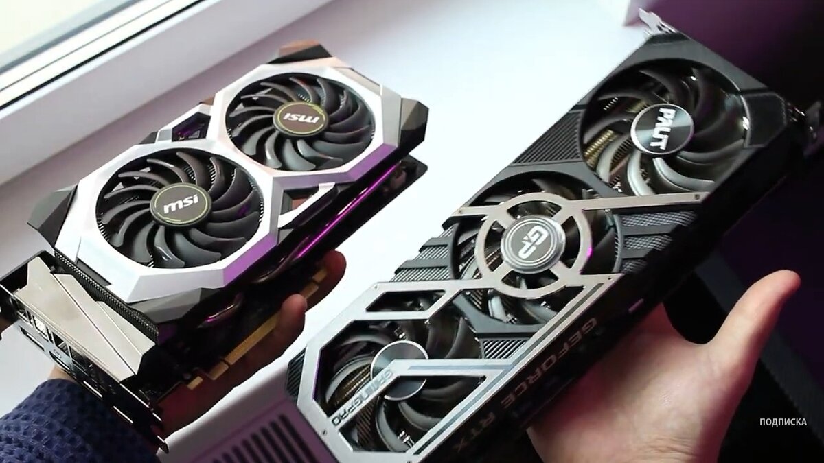 Rtx 2080 super в сравнении с rtx 3080  от palit