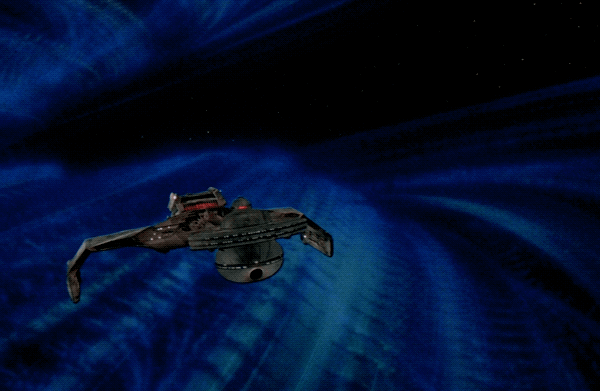 Звездолёт клингонов.