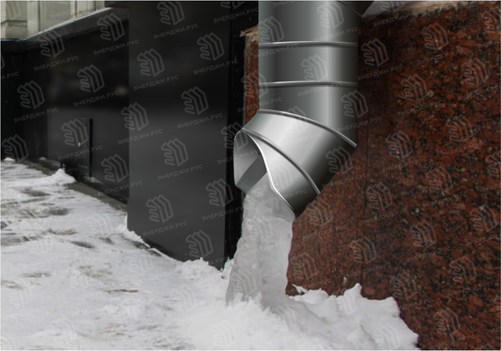 Обогрев трубопровода греющим кабелем - защита от обмерзания