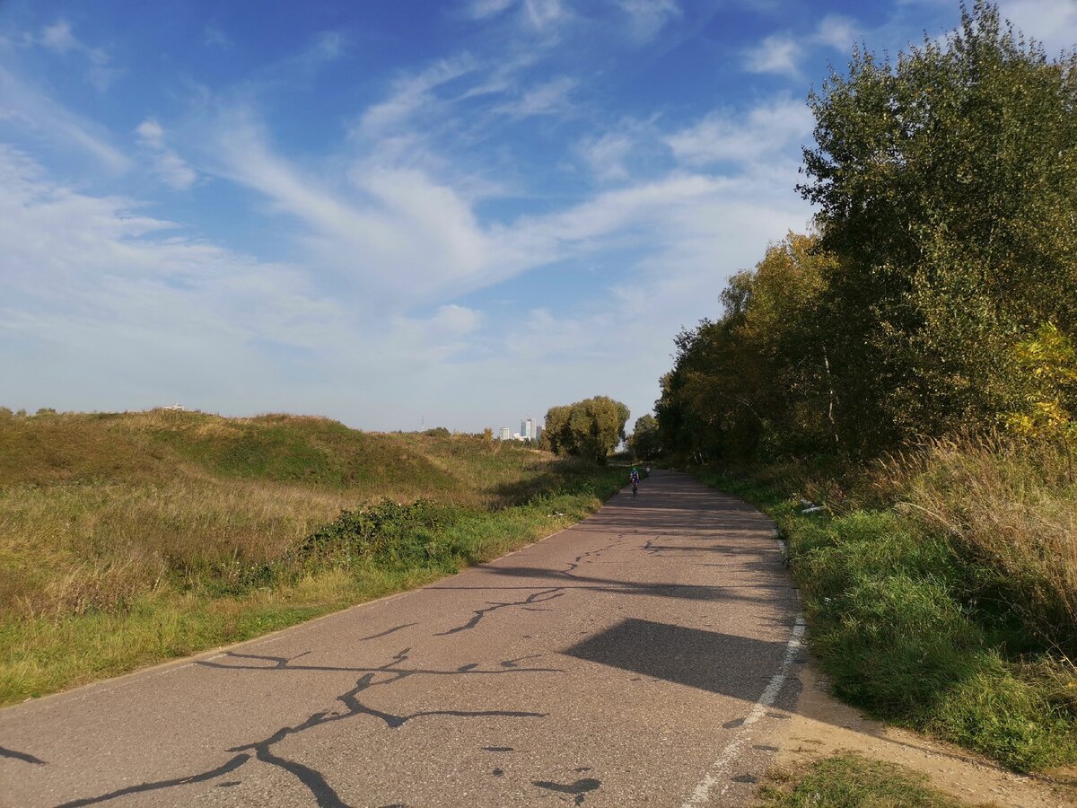 И эта красота - в 15 минутах езды на машине от центра Москвы (фото автора).