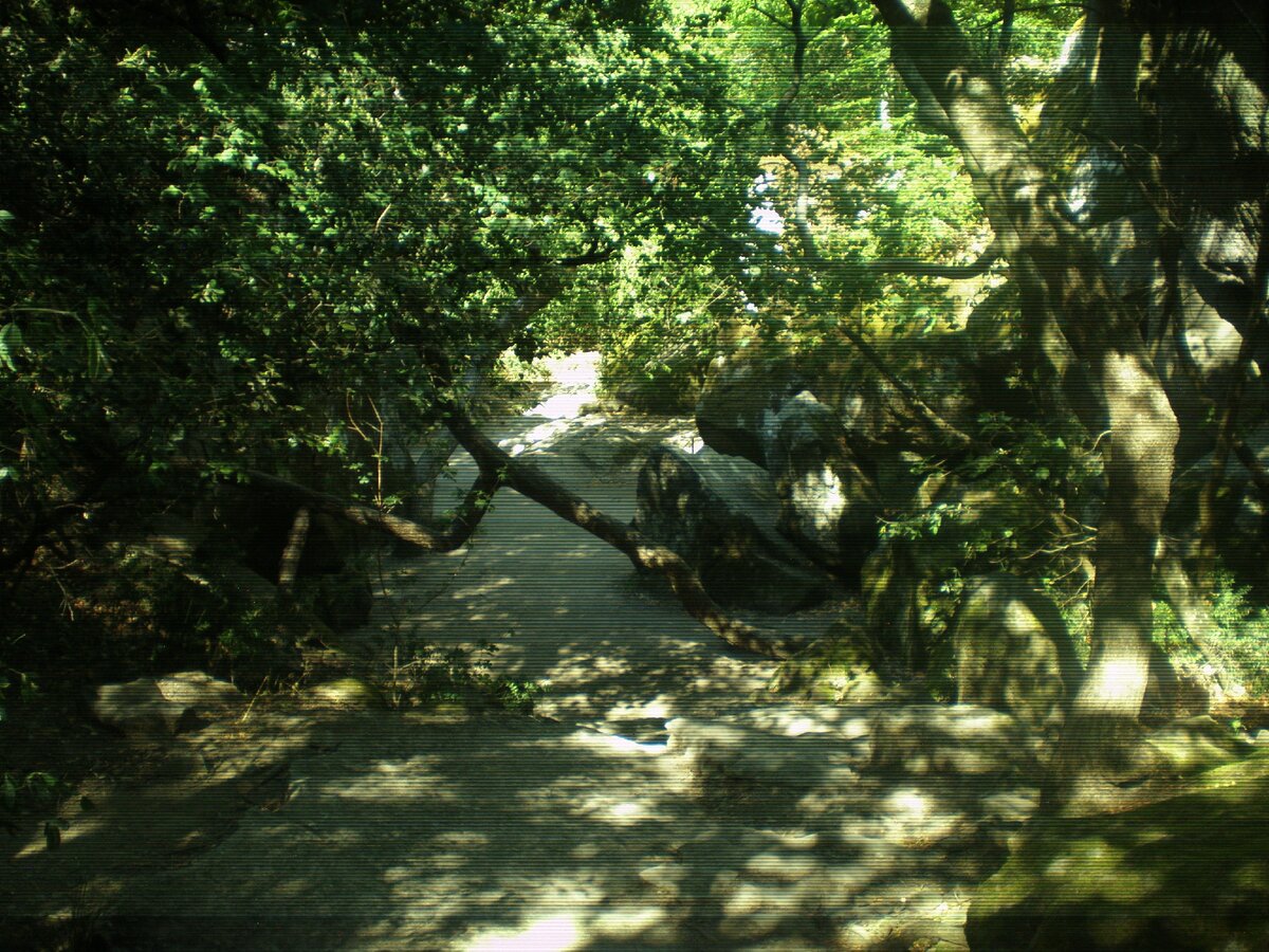 вход в Ущелье гротов (фото автора)