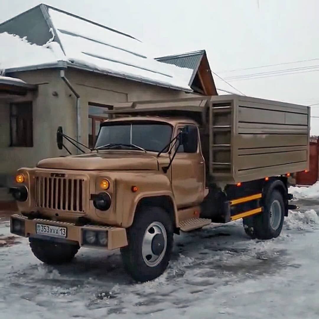 В Казахстане серьезно доработали старый ГАЗ-53. Под капотом теперь  двигатель от МАЗа | Все о грузовиках – Trucksplanet | Дзен