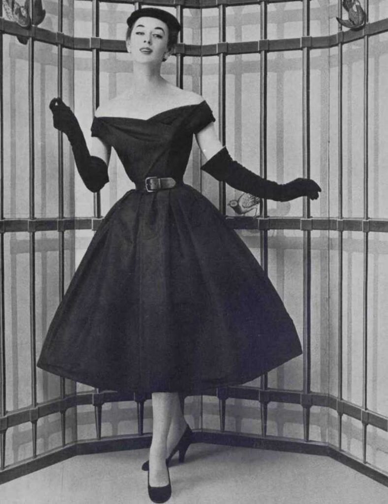 50 годы мода одежда