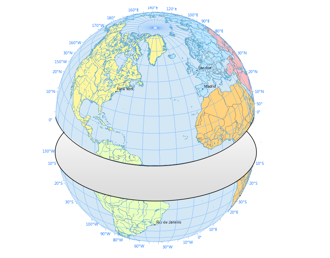 Долгота на земном шаре. Экватор. Глобус с широтами. Экватор на глобусе. Экватор на карте.