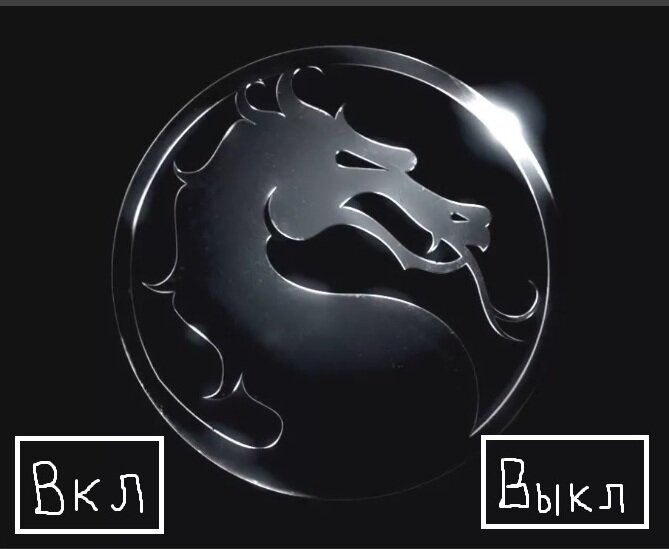 Меню игры Mortal Kombat Russian Minimality