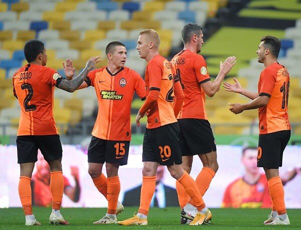 Победа Шахтера. 