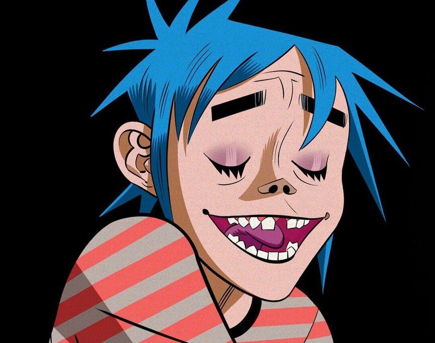 2-D из Gorillaz
​Фото: Instagram
