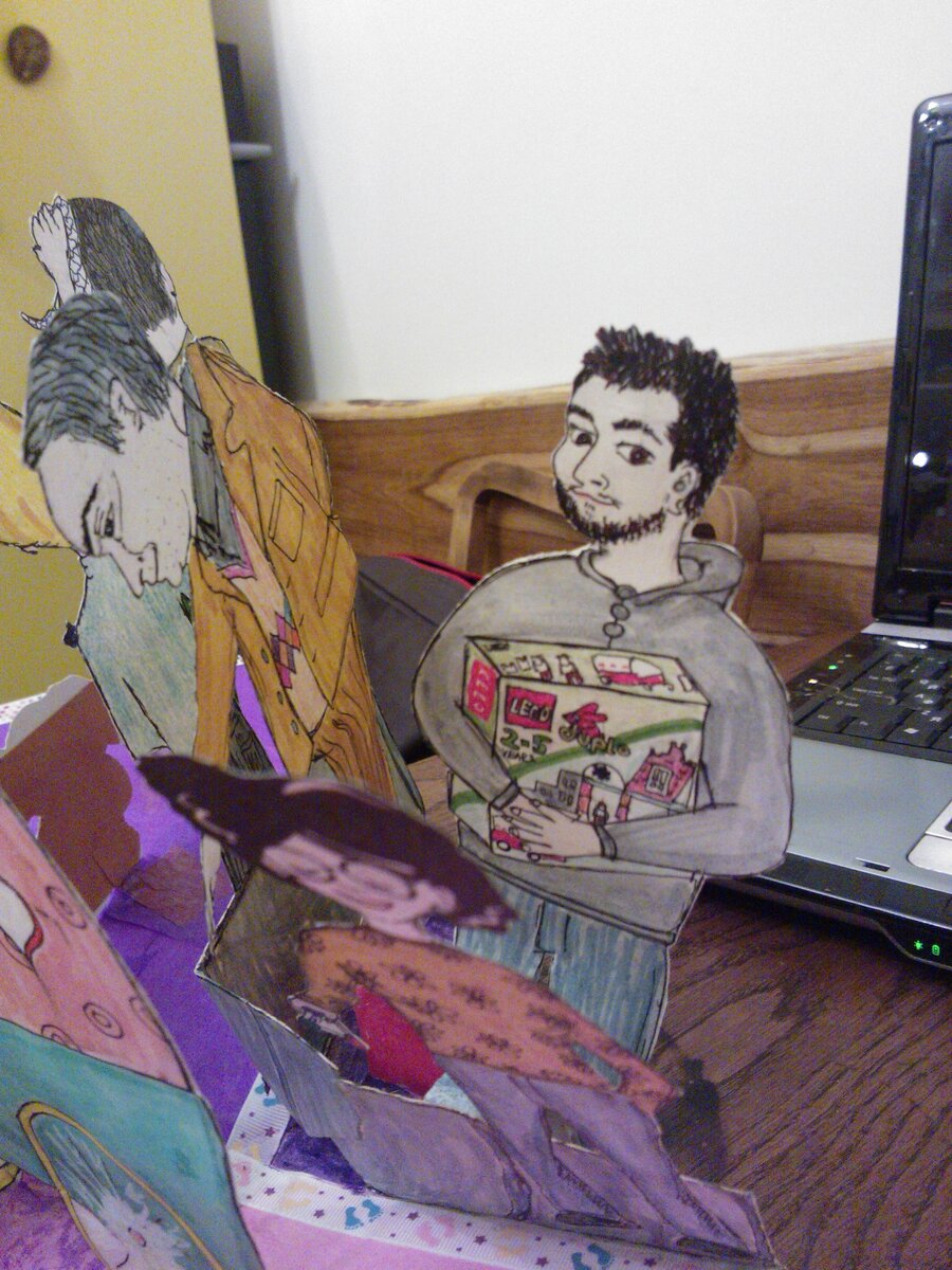 Последний апгрейд странички - Тёма! Не успела родиться, Lego принес (так и было). 