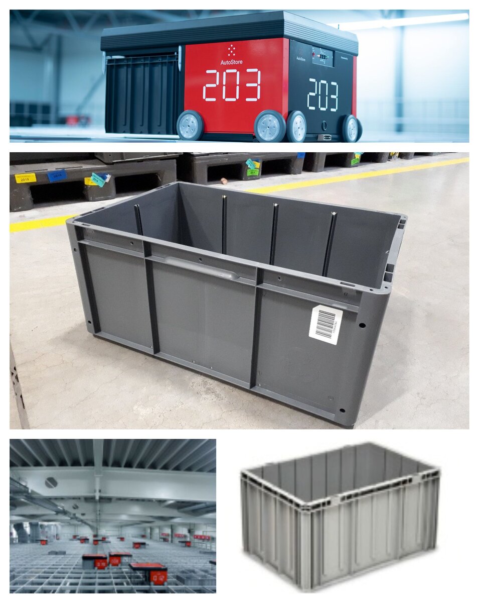 На автоматизированных производствах и складах тара играет важную роль. Для надежной работы склада все элементы цепочки должны слаженно  работать. Георг Утз – эксперт по многооборотным контейнерам и паллетам, в  том числе и для автоматических складов. Вместе с Клиентом нами  разрабатывается пластиковая тара,  максимально отвечающая нуждам конкретного производства, при  использовании накопившегося опыта и исследований в нашей лаборатории.На этот раз складская тара Георг Утз следует в город Голенюв в Польше, где компания Hultafors  Group открыла современный автоматизированный склад, оборудованный  cистемой AutoStore. Компания Hultafors специализируется на рабочей  одежде и обуви, инструментах и оборудовании высокого качества. На  полностью автоматизированном складе системы AutoStore предполагается  применять инновационные роботизированные технологии, а пластиковыми  ящиками для работы системы обеспечит Георг Утз.