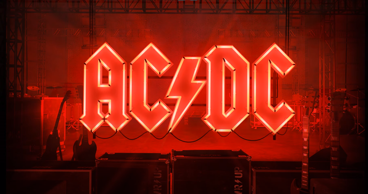 Логотип нового альбома AC/DC "Power Up"