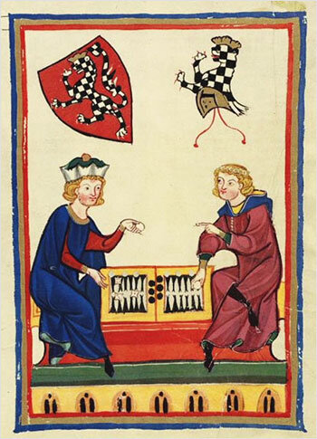 обложка Манесского кодекса, 1300 г.