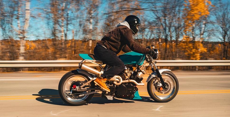 КАСТОМ YAMAHA XV920R