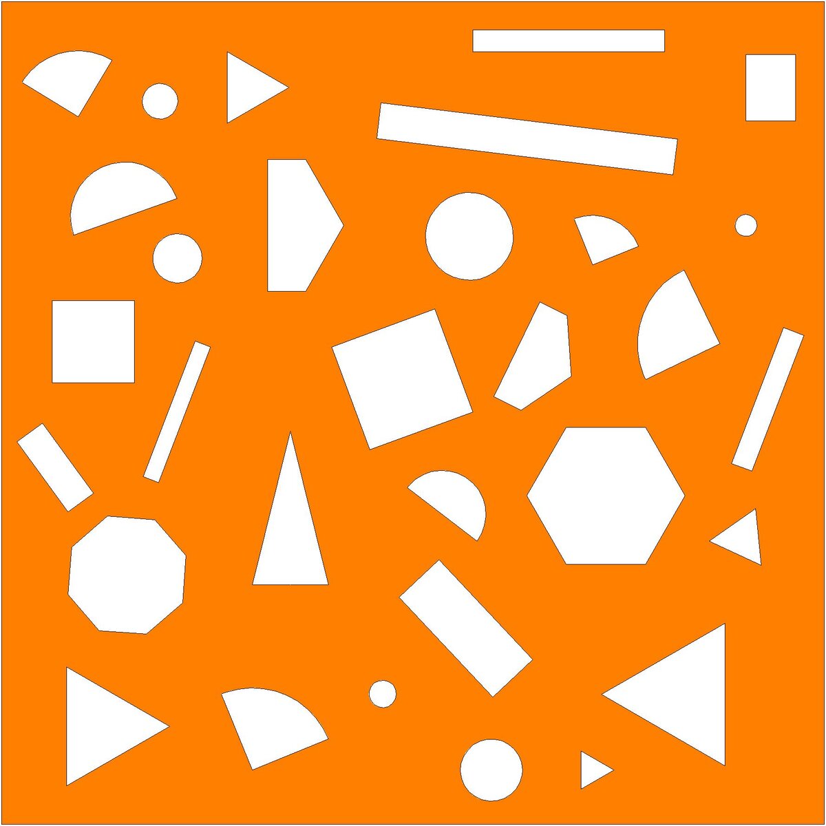 Найдите 2 одинаковые фигуры