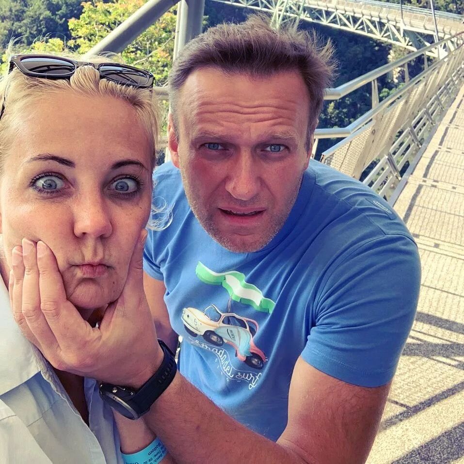 Жена Навального.