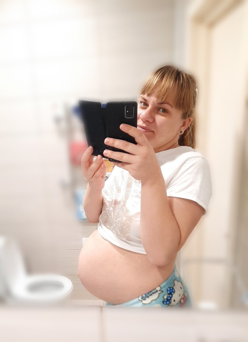 Фото из роддома, ночью уже роды начались