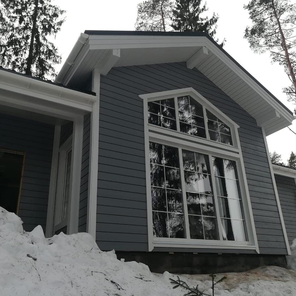 Так выглядит завершённый тёплый контур в день сдачи объекта