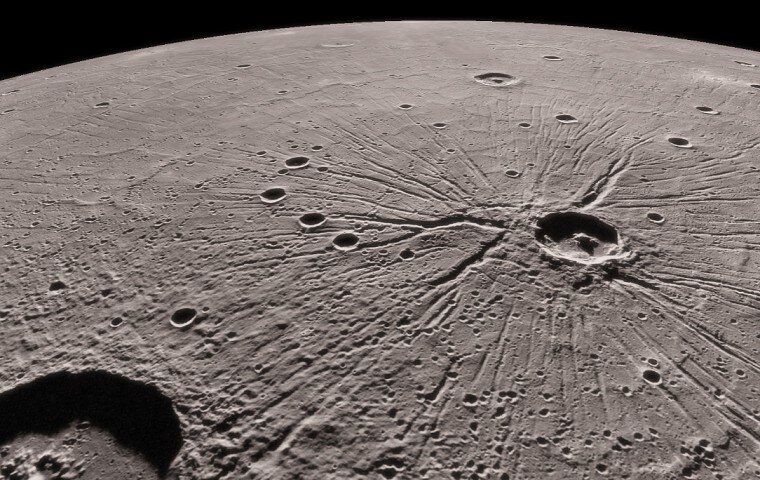 Поверхность Меркурия