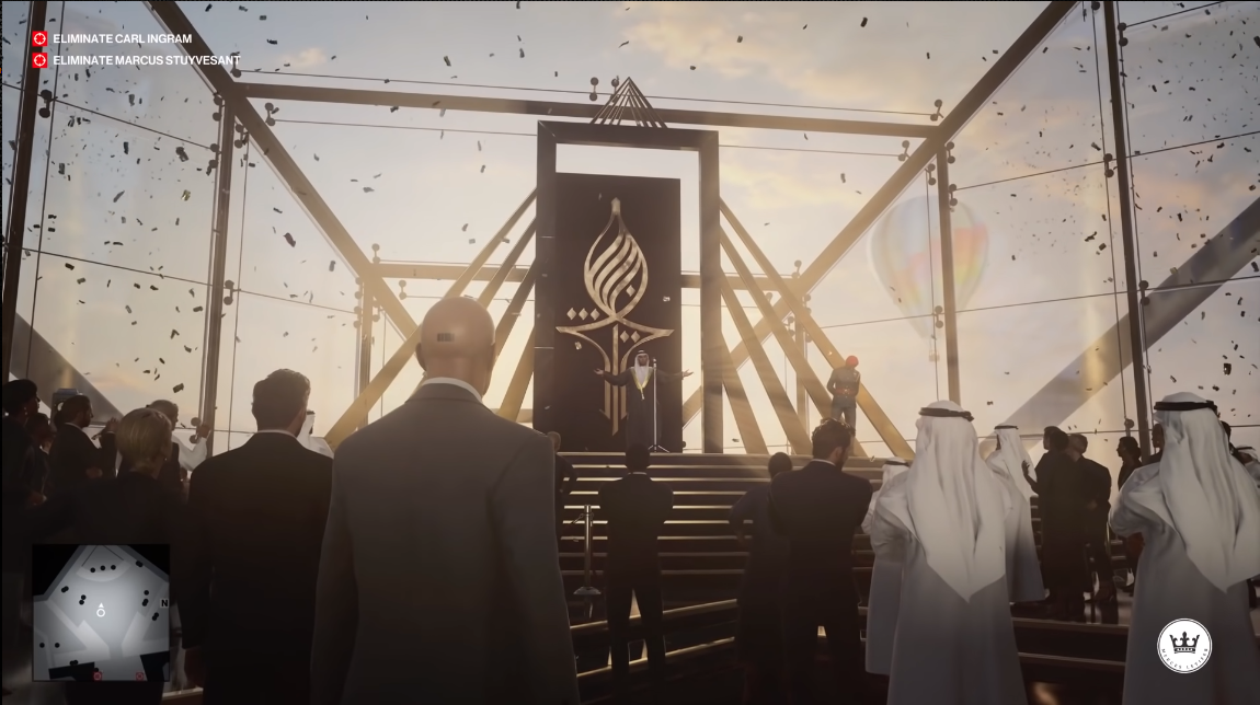 Фрагмент из игры Hitman 3. King of The Kill