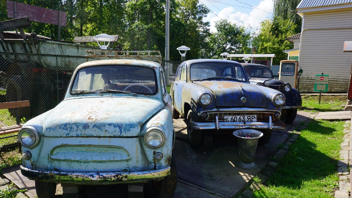 Заброшенные советские машины. Показываю старые автомобили СССР. Ретро ...