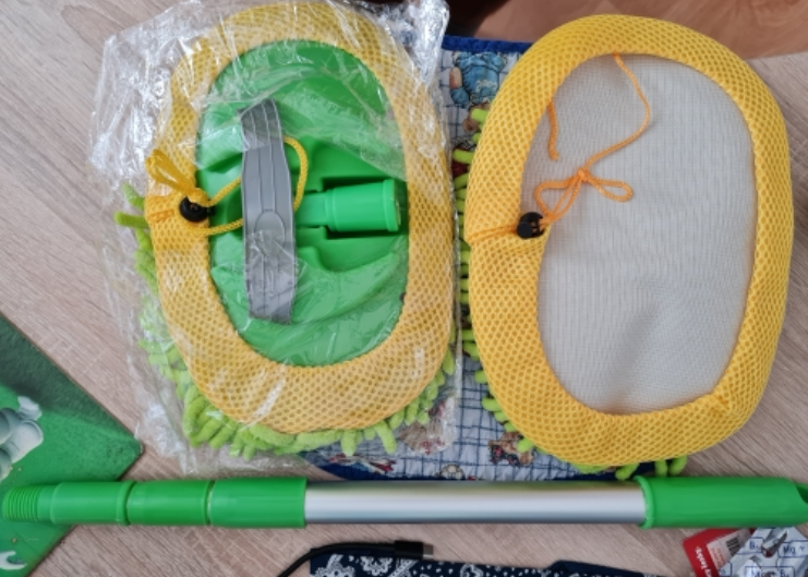 Щётка для мойки автомобиля с телескопической ручкой