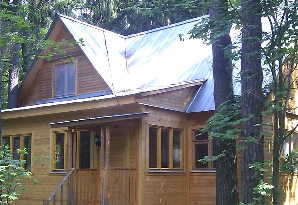 вот такой каркасный дом получился