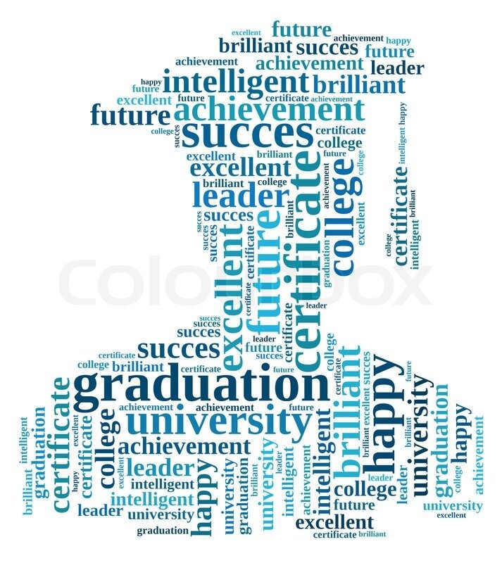 Фото с сайта https://www.colourbox.com/image/graduation-info-text-graphics-on-white-background-image-5427160