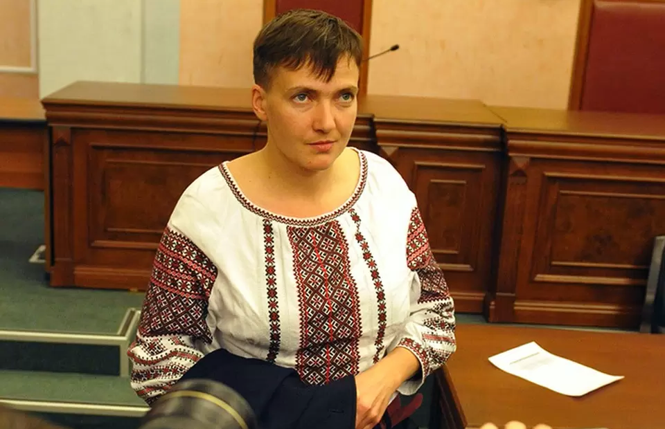 Савченко получила Золотую звезду Героя Украины