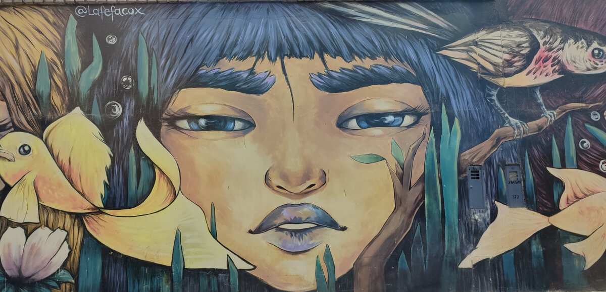 Граффити на улицах Лимы