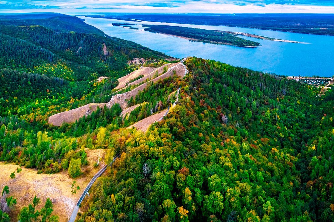 Самарская лука. Гора Стрельная (фото из открытых источников).