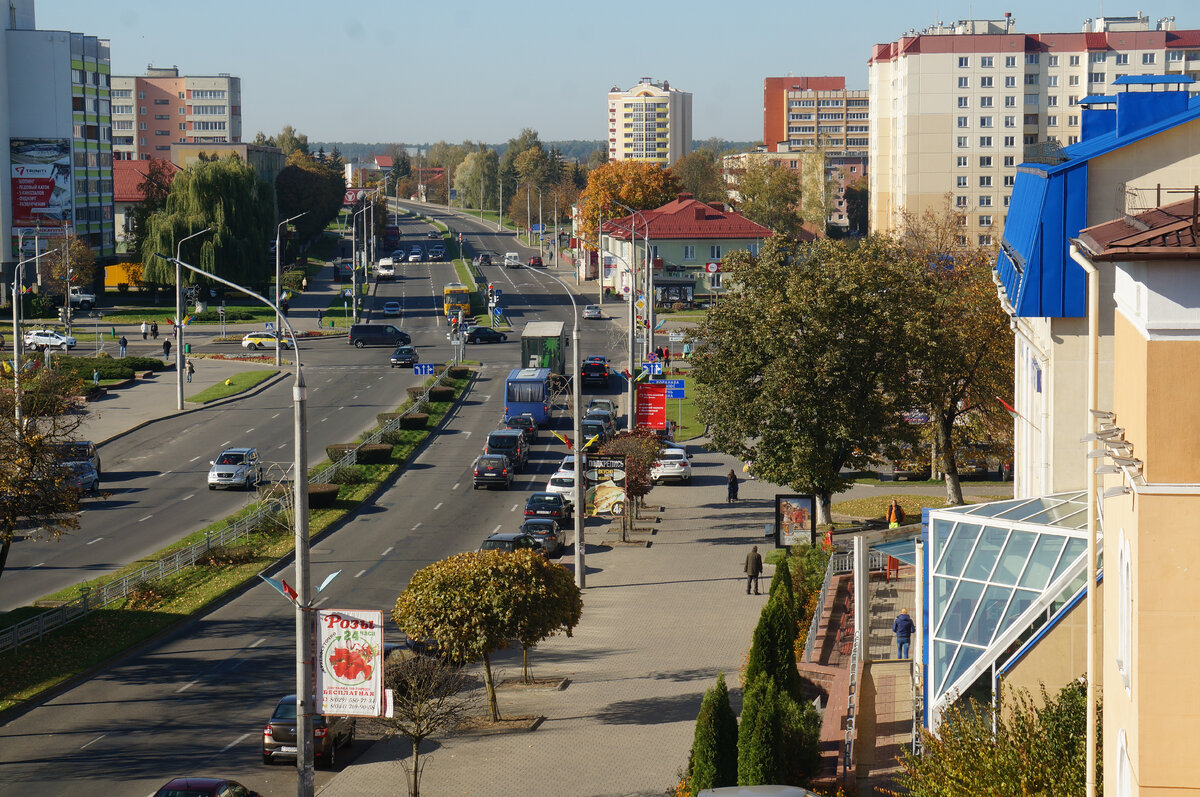 На улицах города ,Лида.
