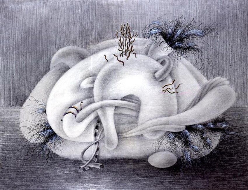  “Путешествие в обратно”. © Художник Валерий Хлебников. г.Луховицы. Мордовия.