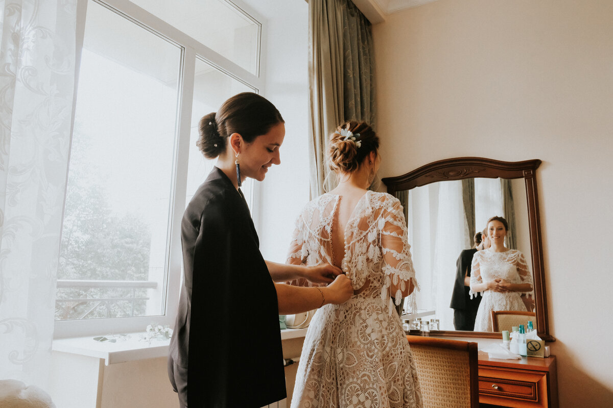 Утро в отеле, когда рядом только самые близкие...

